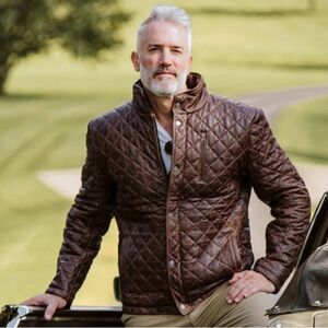 Buffalo Jackson Limited Edition Highlands Quilted Leather Jacket